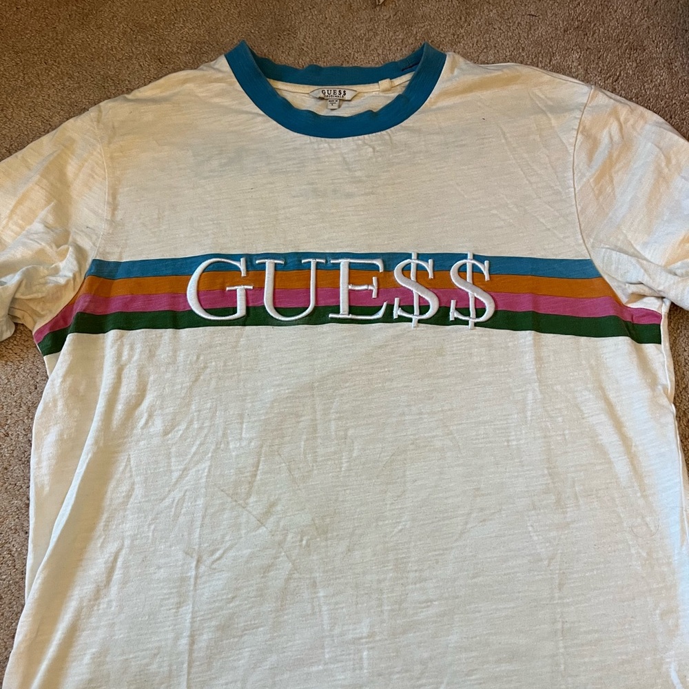Guess x Asap Rocky Ringer Tee